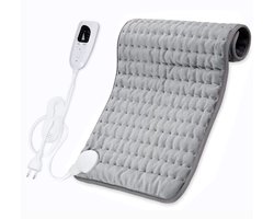 Voetenwarmer - Elektrische Voetverwarmer - Voetenverwarmer - Extra Grote Verwarmende Kussen 76 x 40 cm, Automatisch Uitschakelen, Snelle Verwarmings technologie, Geschikt voor Rug, Hals en Schouders