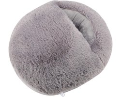 Voetenwarmer, USB Voetenwarmer Kussen Elektrische verwarming, voor Winter Kantoor Verwarming Pantoffels Schoenen，32*28.5*8，(Grijs)