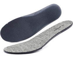 Voetverwarmer Warme Merino Wol Schapenvacht Inlegzolen voor Vrouwen Mannen - Thermische Winter Binnenzolen - Zachte Comfort Schoen Inzetstukken voor Laarzen en Sneeuwlaarzen