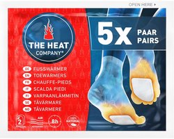 Voetwarmers - 5, 15 of 40 paren - Extra Warm - Zelfklevend - Voor Iedere Maat - 8+ Uur Warmte - Lucht Geactiveerd - Natuurlijke Ingrediënten