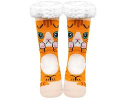 Warme Antislip Damessokken - Knusse Pantoffels en Wintersokken voor Dames en Meisjes