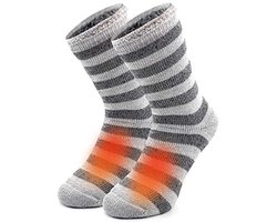 Warme en dikke verwarmde sokken voor koud weer