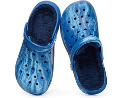 Warme Gevoerde Klompen Pantoffels voor Heren en Dames, Antislip Muiltjes