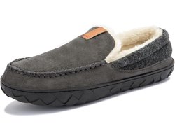 Warme Heren Pantoffels met Traagschuim - Comfortabele Moccasins voor Binnen en Buiten