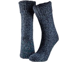 Warme Huissokken Heren - Antislip Sokken Winter van Schapenwol