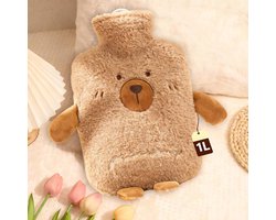 Warme kruik met hoes voor koude nachten en pijnbestrijding