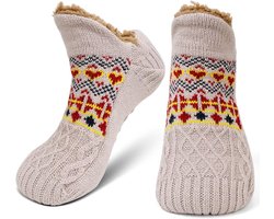 Warme, pluizige en antislip sokken voor heren - fleece gevoerd voor ultiem comfort