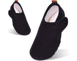 Warme Sherpa Fleece Kinderpantoffels voor Jongens en Meisjes - Anti-slip Huisschoenen