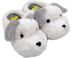 Warme Unisex Pluche Pantoffels met Dierenthema - Antislip Winter Sloffen