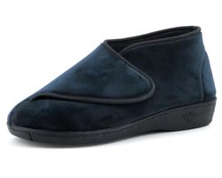 Warmte en Comfort: Orthopedische Pantoffels voor Dames met Klittenbandsluiting - Ideaal voor Senioren en Gezwarte Voeten