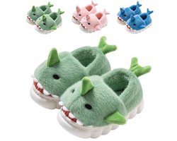 Winter Warme Pluche Kindersloffen voor Jongens en Meisjes - Antislip Huisschoenen