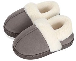 Winterpantoffels voor Kinderen - Warme Memory Foam Sloffen met Antislip Zolen