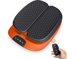ApexArte® Voetmassage Apparaat Bloedsomloop - Massage Apparaat - Onstpanning - Zwart met Oranje