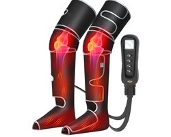 Beenmassage Apparaat - Voetmassage Apparaat Bloedsomloop - Spier Herstel - Zwart