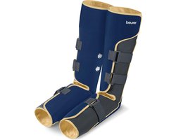 Beurer FM 150 Luchtdruk Been- & Voetmassage Apparaat – Massage voor Betere Bloedcirculatie – 2 Beenmanchetten – 3 Intensiteiten – Timer – Incl. Batterijen, Netadapter & Opbergtas – 3 Jaar Garantie