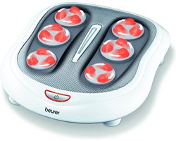 Beurer FM 60 Shiatsu voetmassageapparaat - 18 Massagekoppen - Warmtefunctie - 2 Snelheden - Instelbare hoek - Tot schoenmaat 44 - 3 Jaar garantie