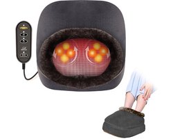 BIRONY® Voetmassage Apparaat Bloedsomloop - Massage Apparaat - Massagekussen Shiatsu - Massageapparaten - Massage Kussen Nek En Rug - Instelbare Modi En Intensiteit - Draadloos