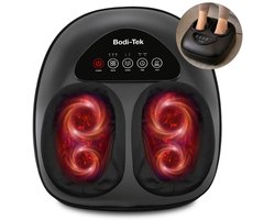 Bodi-Tek BT-FMMT 3-in-1 voetmassage apparaat - Infrarood Warmte - Shiatsu en Compressie Massage - Bloedsomloop Voet en Been - Wasbare voering