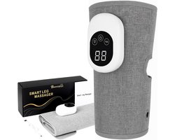 Boncy® Compressiekousen beenmassage apparaat - Lucht Compressie Kuit Massage voor Bloedcirculatie - hulp bij Kuit Bloedsomloop - Steunkousen Vrouwen en Mannen - Been en Kuit Beenmassage na Hardlopen - Neuropathie en Spataders