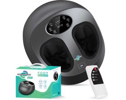 Shiatsu Voetmassage apparaat - Foot massager - Voetmassage apparaat neuropathie – Massageapparaat Luchtcompressie – Bloedsomloop – Warmte functie