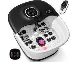 DailySupplies® Voetenbad - Voetband - Voetmassage Apparaat - Wit en Zwart