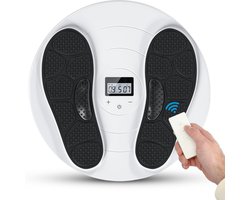 DailySupplies® Voetmassage Apparaat Bloedsomloop - Massage Apparaat - Onstpanning - Wit met zwart