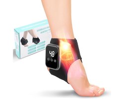 Draagbaar Elektrisch Voetmassageapparaat met Warmte en Trilling