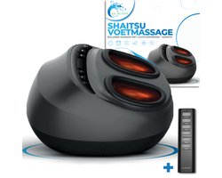 El Suvon Shiatsu Voetmassage apparaat - Voetmassage - Voetmassage Apparaat met Luchtcompressie en Infrarood Warmte - Voor Verbeterde Bloedcirculatie - Afstandsbediening