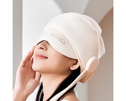 Elektrische hoofdmassager, decompressie-apparaat, slaaphulpmiddel, zielextractor, warmtekompres Geschikt voor hoofdhuid en ogen, oplaadbare massager