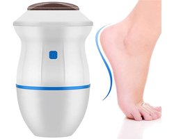 Elektrische Voetvijl - Eeltverwijderaar Met Twee Snelheden - Elektrische Vacuümvoetvijl - Elektrische Voetvijl Voor Pedicure - Voor Dode Huidcellen - Eelt En Gebarsten Huid (Blauw)
