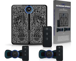 Envigante 3-in-1 Voetmassage Apparaat | 2x EMS Massage Apparaat met Afstandsbediening