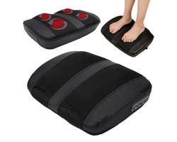 Golermo Elektrische Shiatsu Voetmassage Apparaat – Met Verwarming, 3 Massagestanden & 4 Roterende Massagekoppen – Relax & Ontspan – Inclusief Oplader en Afneembare Hoes