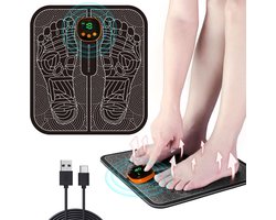 Goodivery - Voetmassage Apparaat Bloedsomloop - Voetmassage Apparaat - Voetmassage - 20x20x1cm - Zwart