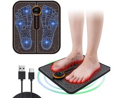 Goodivery - Voetmassage Apparaat Bloedsomloop - Voetmassage Apparaat - Voetmassage - 34x33x4cm - Zwart