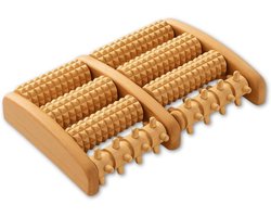 Houten Voetmassage Roller voor Reflexzone & Triggerpoint Therapie