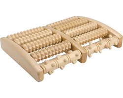 Houten Voetroller - 27 x 17 x 5 cm - Voetmassage Roller Apparaat - Voet Massage Roller