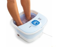 Inklapbaar voetenbad met rollers en hydromassage Footopy InnovaGoods