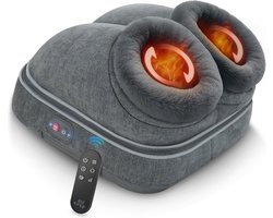 KHYR® - Voetmassage Apparaat - Shiatsu Massage - Met warmte functie - Incl. Afstandsbediening, 3-in-1 functie - Voetmassage apparaat, Voetenwarmer en Massagekussen - Voetmassageapparaat voor Thuis