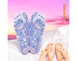 Klikkopers® - Reflexologie Sokken - Voetmassage Apparaat - Reflexology Socks - Acupressuur Sokken - Maat 36 - 40