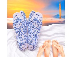Klikkopers® - Reflexologie Sokken - Voetmassage Apparaat - Reflexology Socks - Acupressuur Sokken - Maat 41 - 45