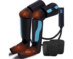 Luchtdruk Been-, Kuit- en Voetmassager met Warmtefunctie voor Spierherstel en Zwelling