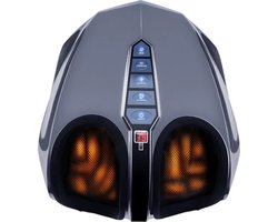 Luxe Voetmassage Apparaat – Bloedsomloop – Shiatsu – Neurotherapie - Massagekussen – Infrarood Verwarming – Extra Comfort – Grijs