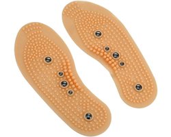 Magnetische inlegzolen voor voettherapie - Vermoeidheid verlichten - Acupressuur - Gezondheidszorg - Voetmassage - Verstelbare maat - Mannen Vrouwen - 35-40 .