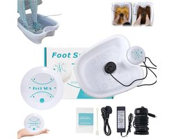 MakkelijkMooi Voeten Spa met Massage - Voetbad met Massage - Voetenbad 38x48cm - Detox Ionische Voet Spa Bad - Ontspannen - Spa