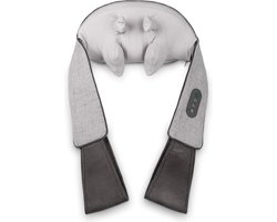 Massage Apparaat Shiatsu-halsmassager met opwarmfunctie - 3 snelheden - 2 massagetypes - massage-ervaring zoals met de vingers - schouder - hals