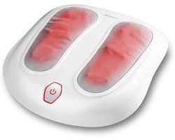 Massage Apparaat Shiatsu Voetmassage Elektrische Rugmassager 18 Massagekoppen Rood Licht Functie Warmtefunctie 2 Snelheden Circulatiestimulerende Massage