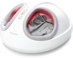 Massage Apparaat Shiatsu-voetmassage met roodlichtfunctie en opwarmfunctie - 2 snelheden - circulatiebevorderende Shiatsu en compressiemassage - voeten en voetzool