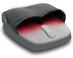 Massage Apparaat Shiatsu-voetmassage met Roodlichtfunctie en Opwarmfunctie - 3 Snelheden - Circulatie en Compressiemassage