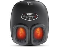 Massage Apparaat Voetmassageapparaat met warmte en compressie voor plantaire fasciitis neuropathie - Shiatsu pijn verlichting - diepe kneden en trillingen - voetwarmer voor thuiskantoor - maat 12