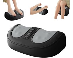 Massage - Elektrische Voetmassage met Warmte - met 3 Intensiteit Standen - Ideaal voor Thuis en Kantoor - Zwart
